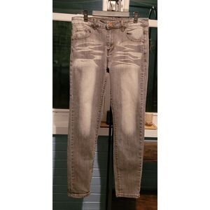 Gray Distressed Men Jeans